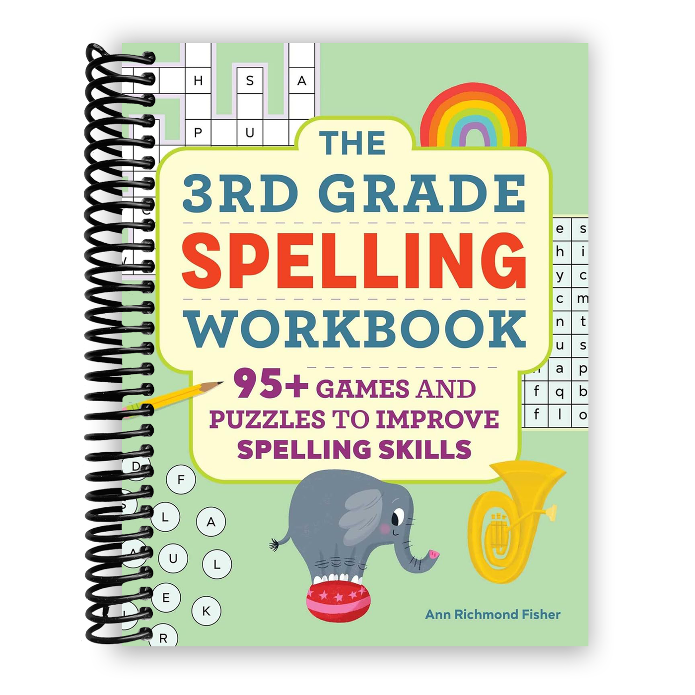 Front Cover of The 3rd Grade Spelling Workbook