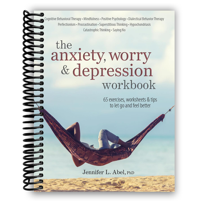 Front cover of The Anxiety, Worry & Depression Workbook
