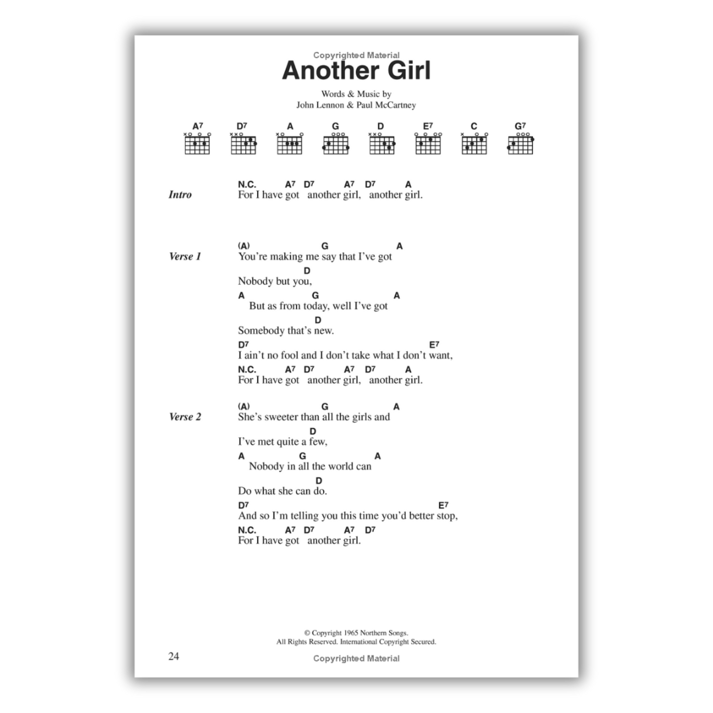 The Beatles Complete Chord Songbook (Spiral Bound)