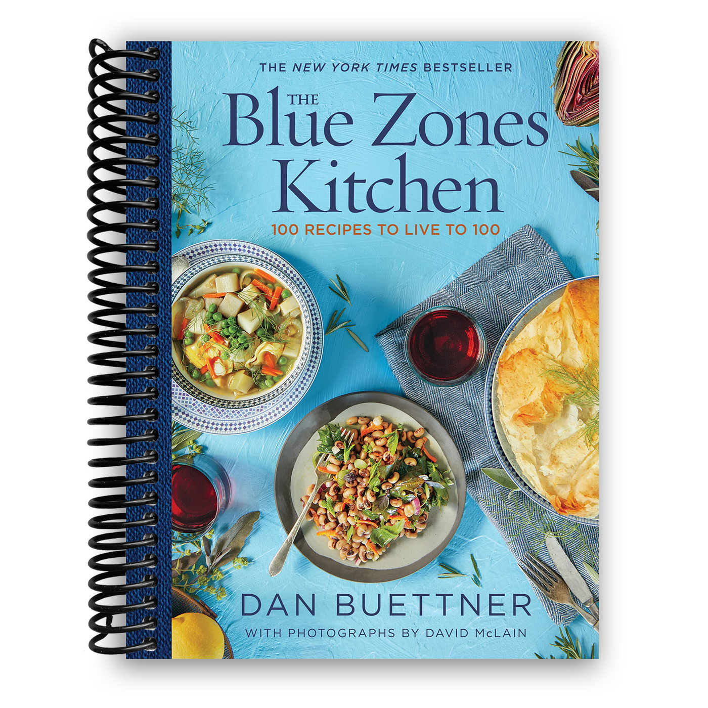 Front cover of The Blue Zones Kitchen