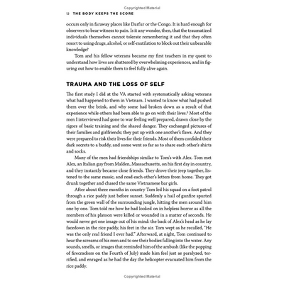Trauma and the Loss of Self