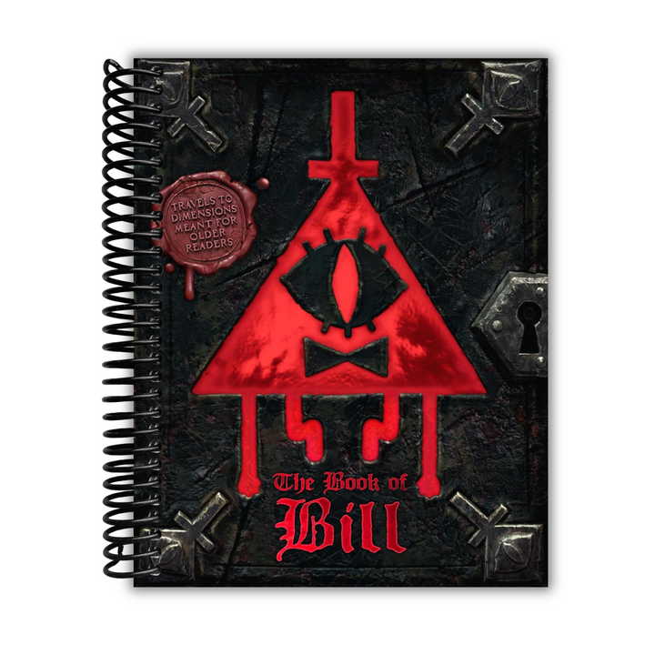 The Book of Bill (Gravity Falls) (Spiral Bound) – Lay it Flat