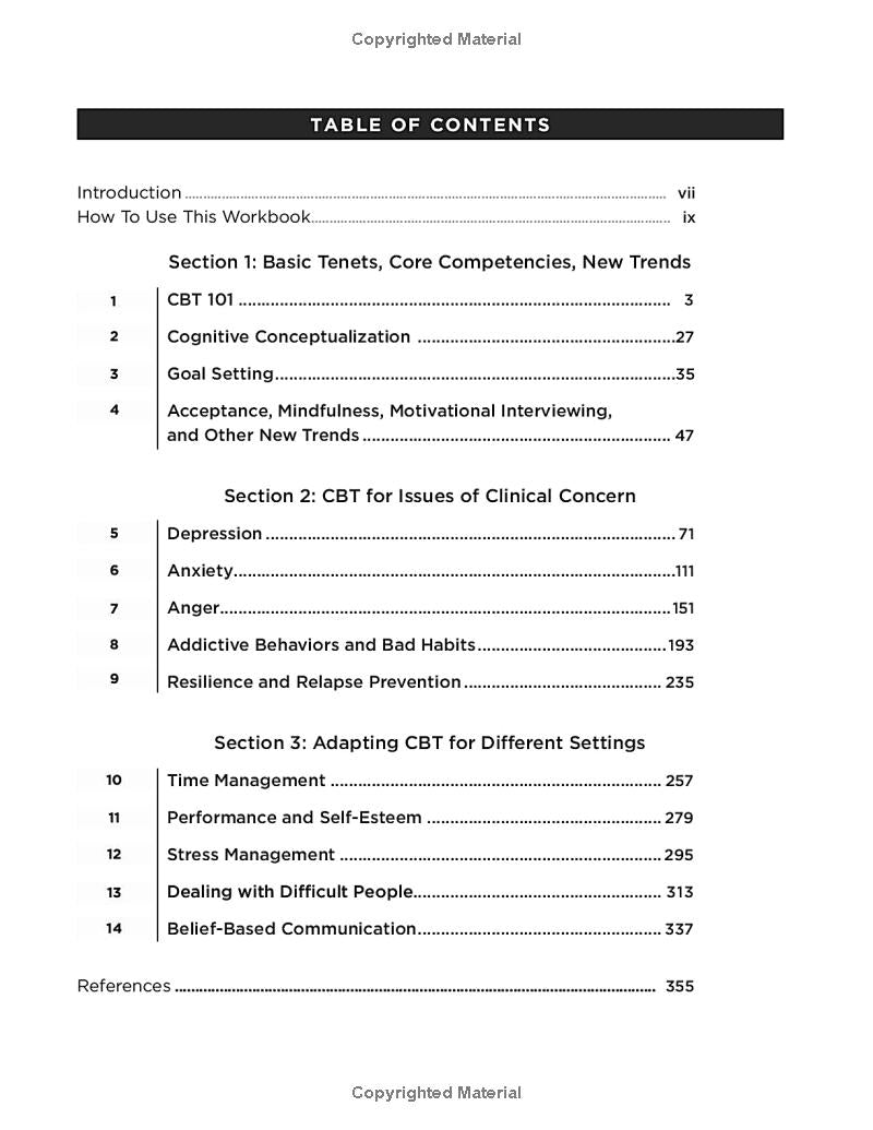 The CBT Toolbox, Second Edition by Dr. Jeff Riggenbach (Spiral