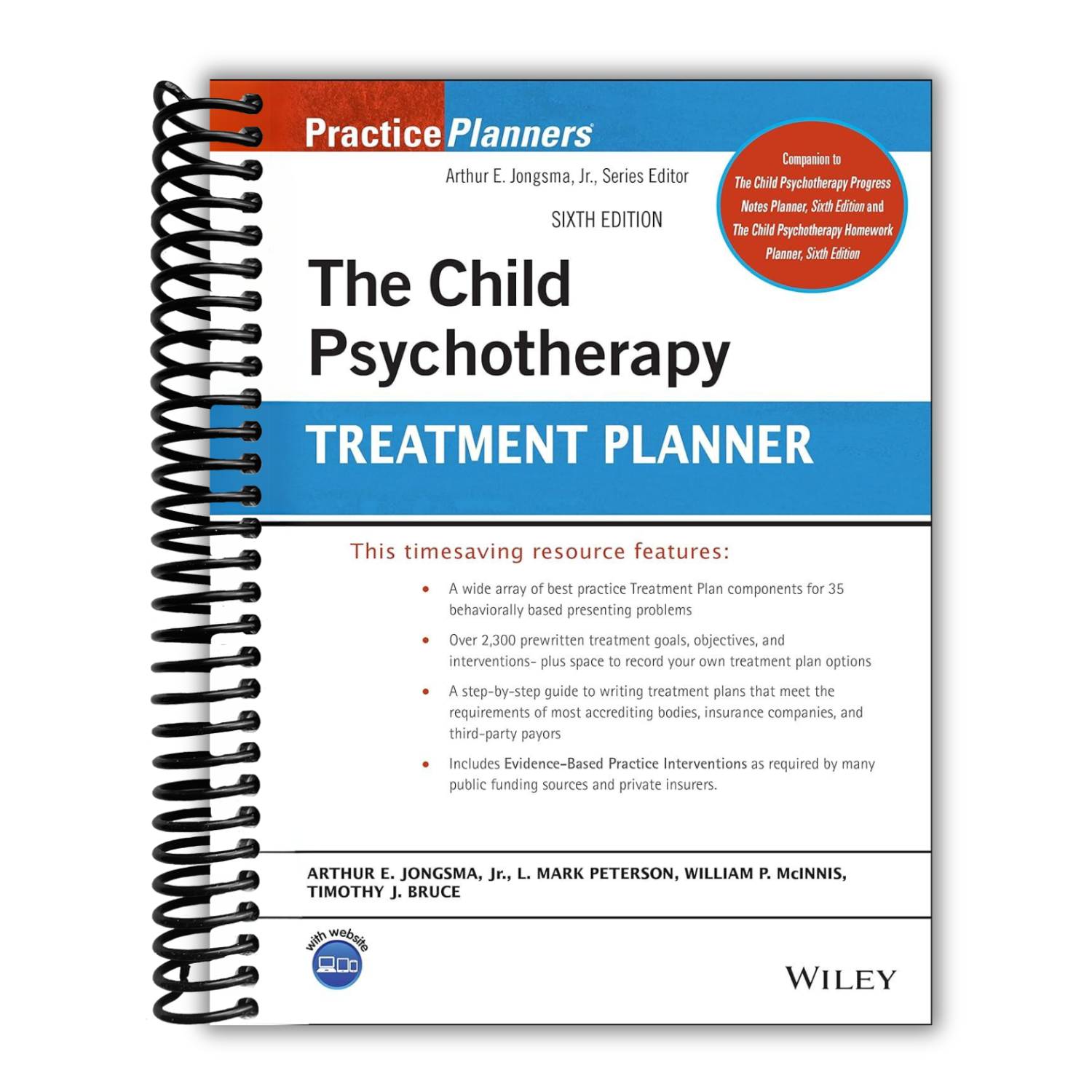The child psychotherapy treatment planner spiral bound lay it flat