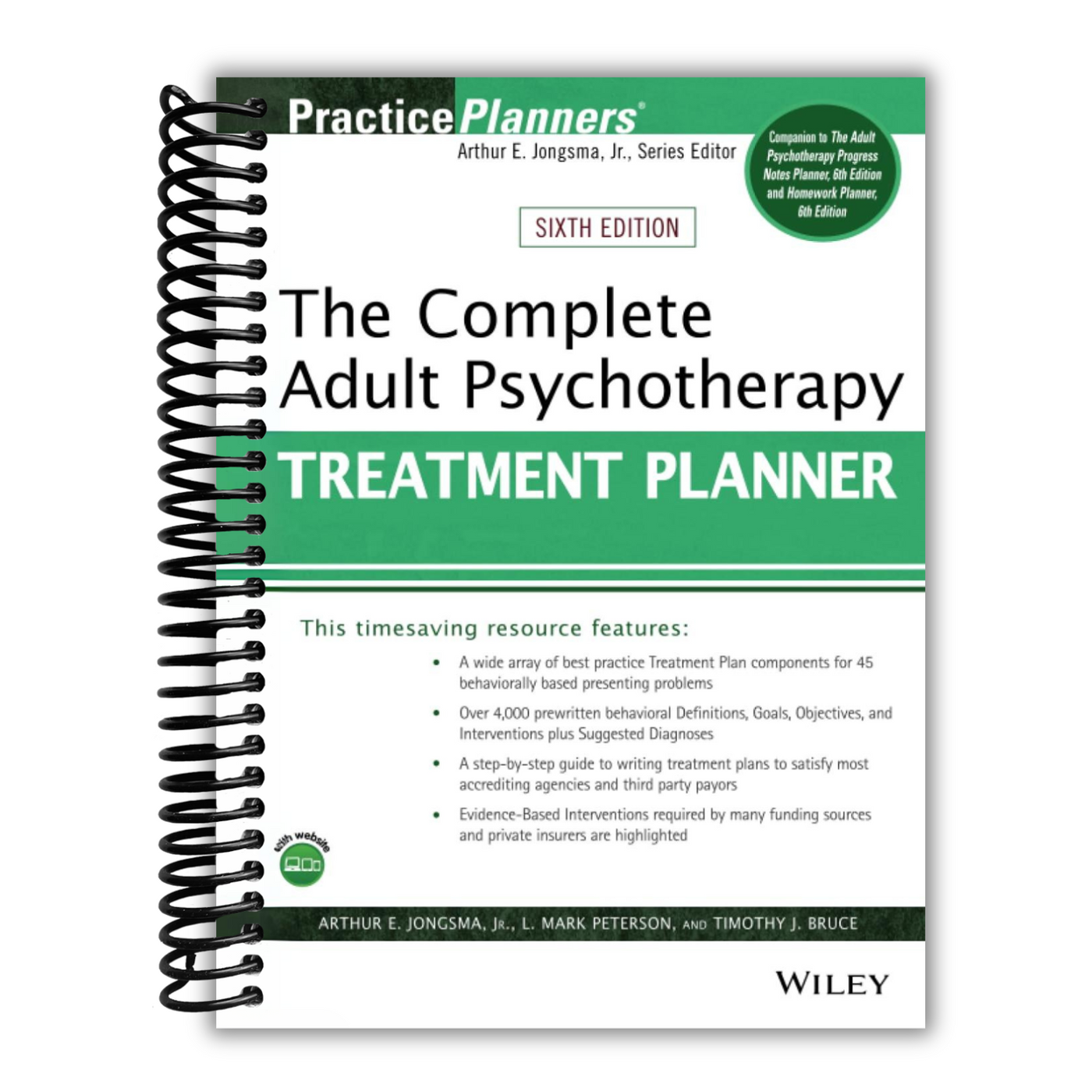 Front cover of the Complete Adult Psychotherapy Treatment Planner