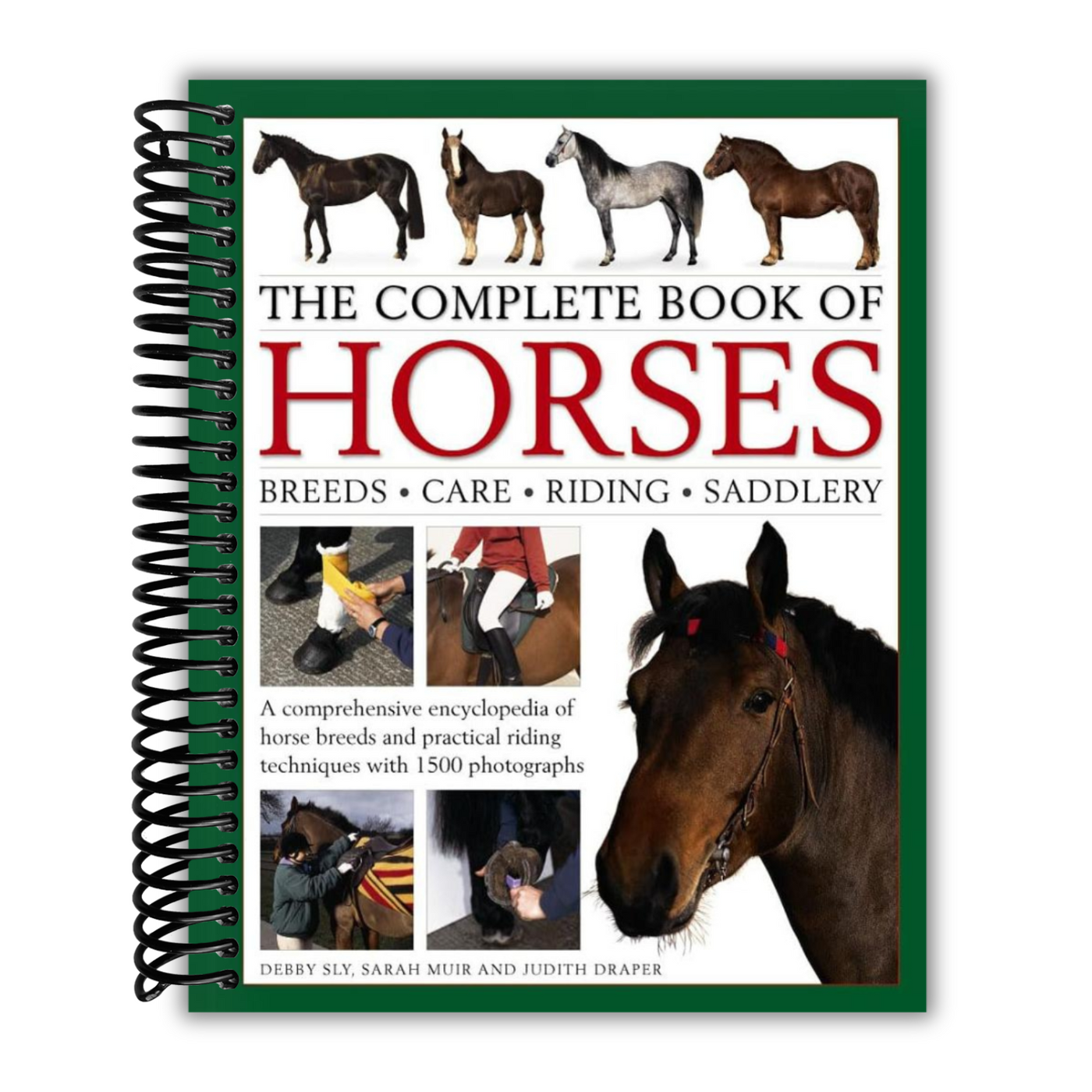 front cover of The Complete Book of Horses