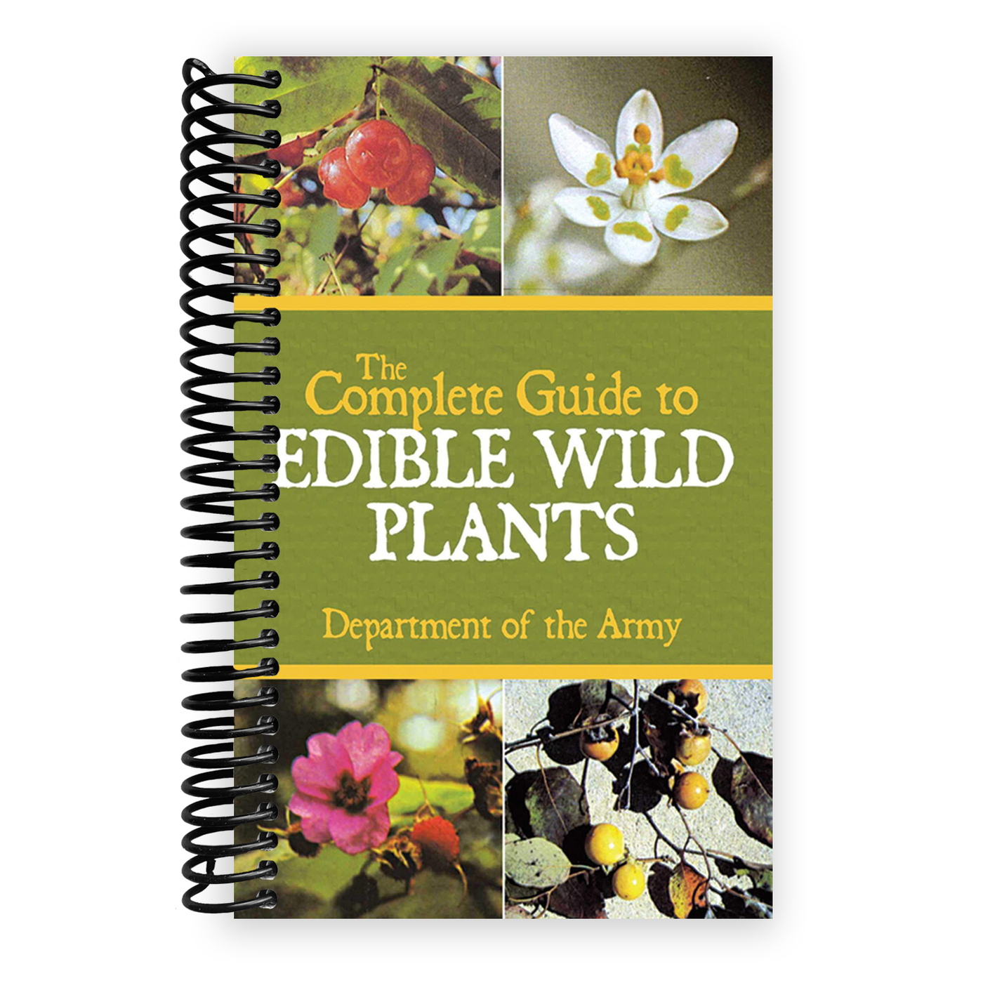 The Complete Guide to Edible Wild Plants (Spiral Bound)