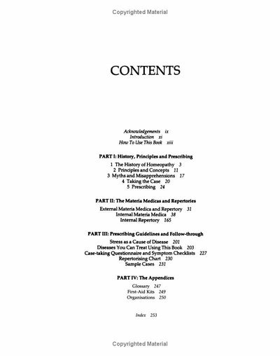 Table of Contents