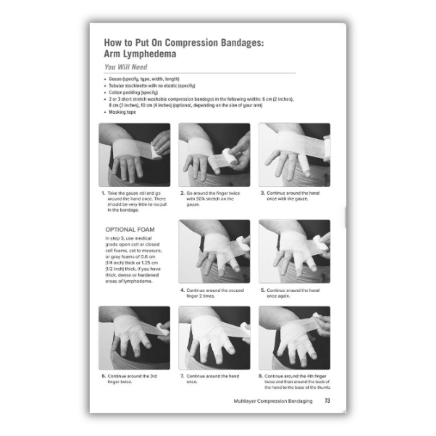 inside page of The Complete Lymphedema and Nutrition Guide