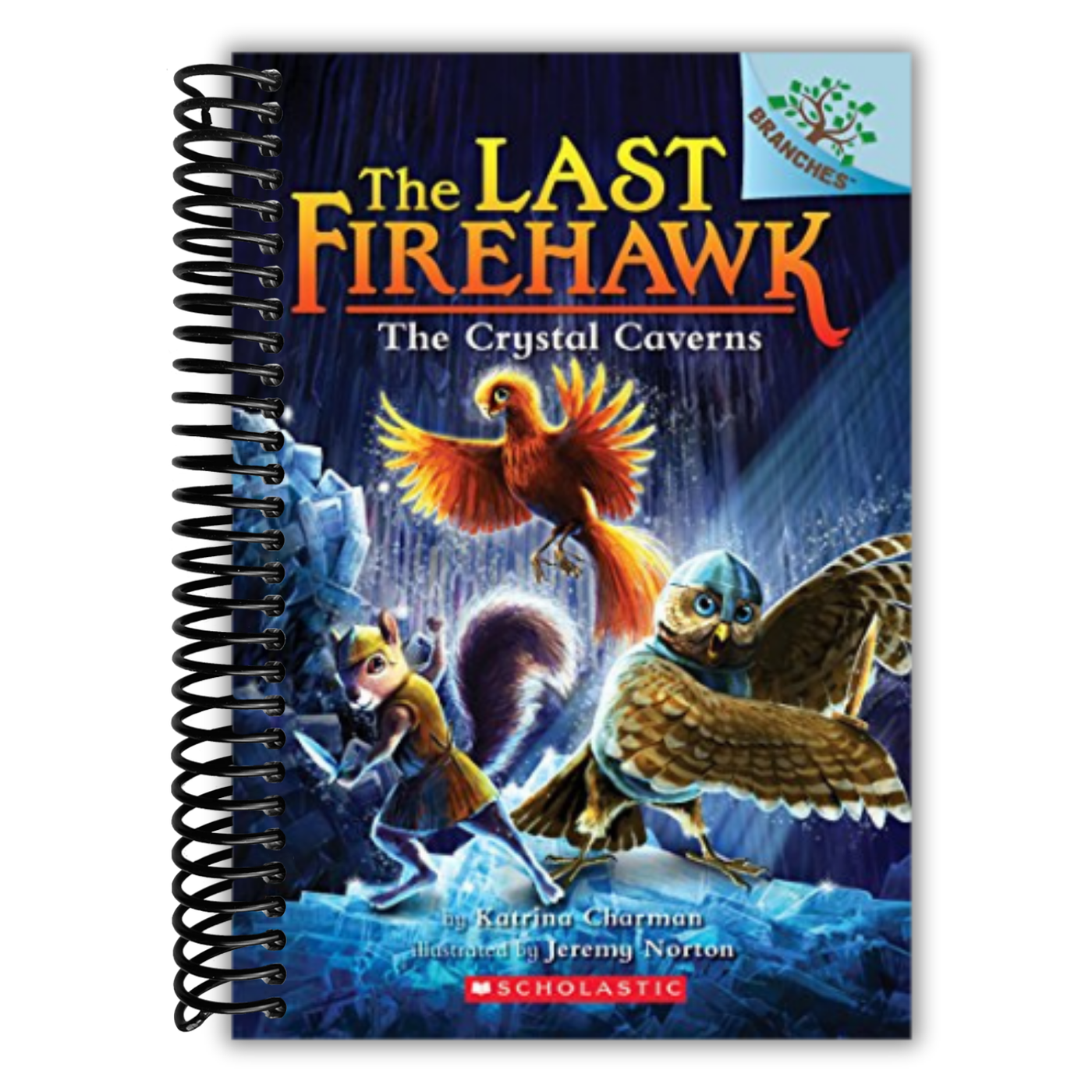 The Crystal Caverns: A Branches Book (The Last Firehawk #2) (2)