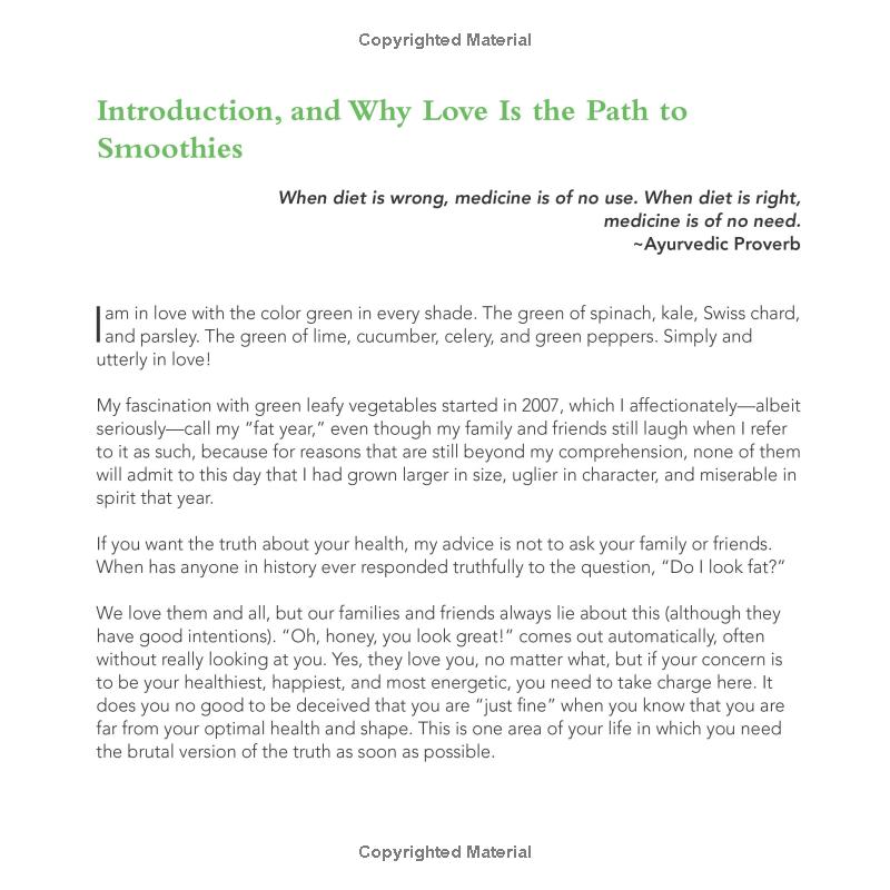 Introduction, and Why Love Is the Path to Smoothies