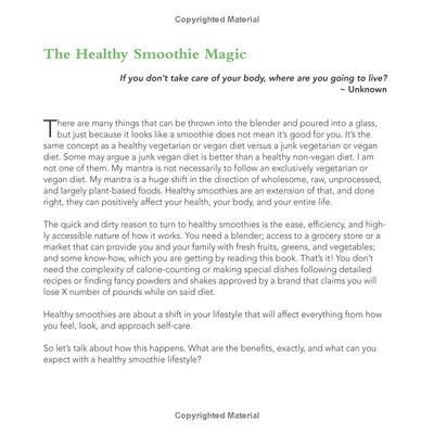 The Healthy Smoothie Magic