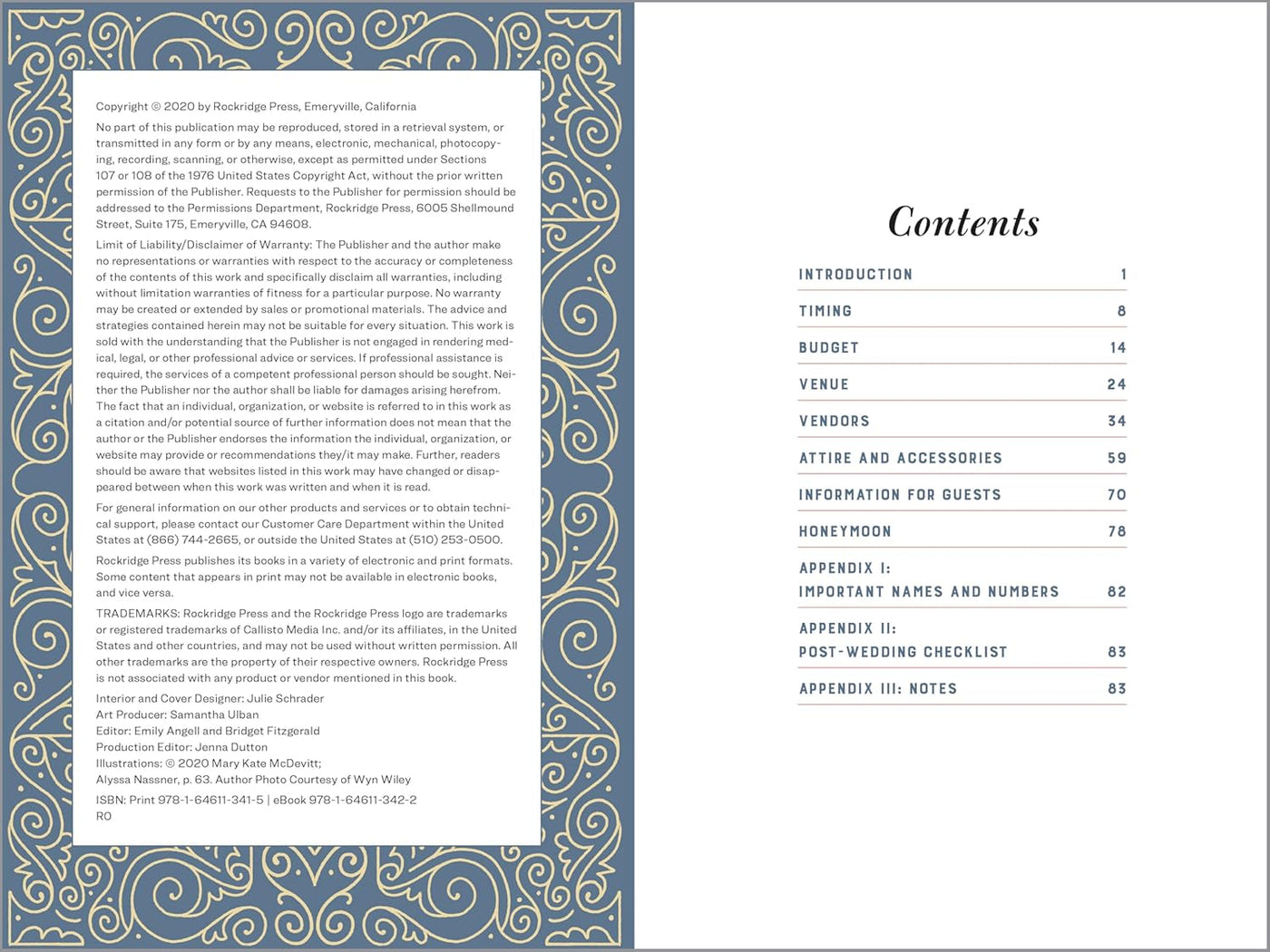 Table of Contents