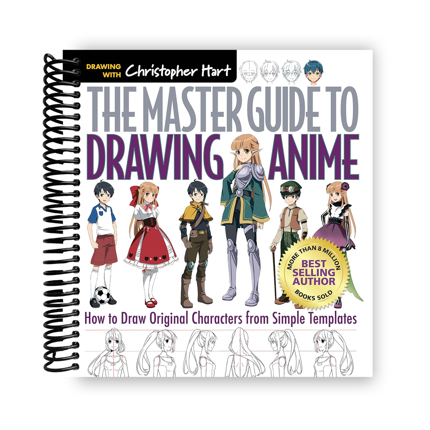 Front Cover of The Master Guide to Drawing Anime