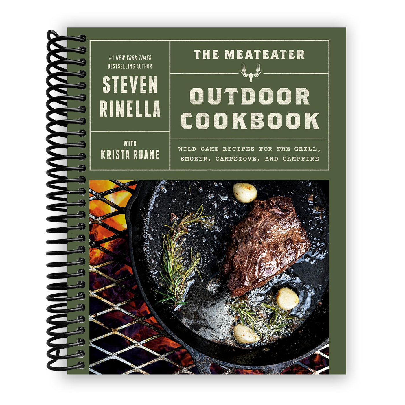 Front Cover of The Meat Eater Outdoor Cookbook