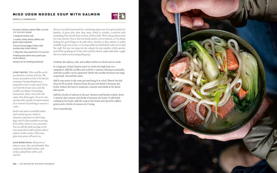Miso Udon Noodle Soup with Salmon