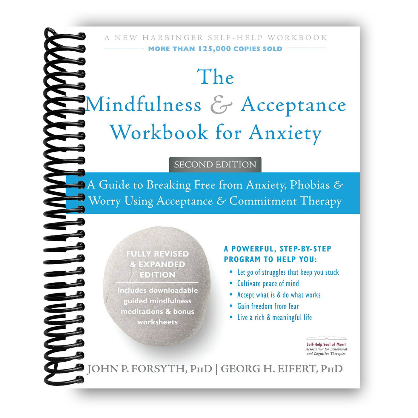 Front cover of the Mindfulness & Acceptance Workbook for Anxiety