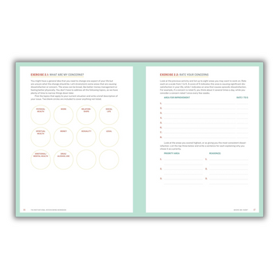 inside page of The Motivational Interviewing Workbook