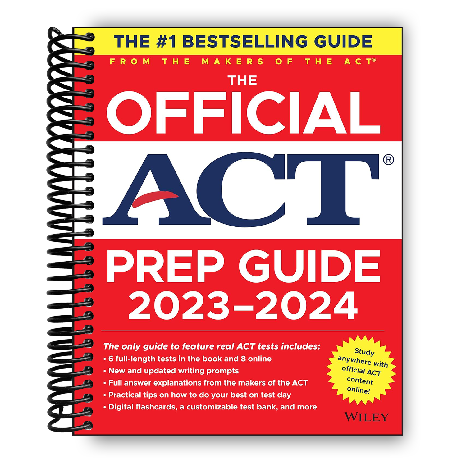 The Official ACT Prep Guide 20232024 Book + 8 Practice Tests + 400 D