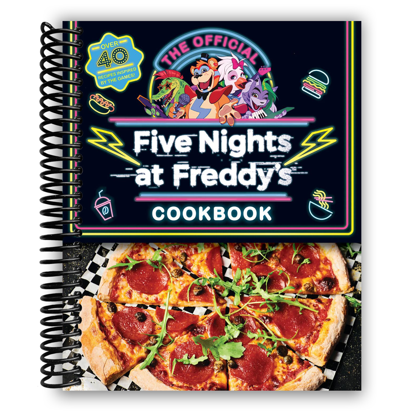 The Official Five Nights at Freddy's Cookbook: (Spiral Bound)