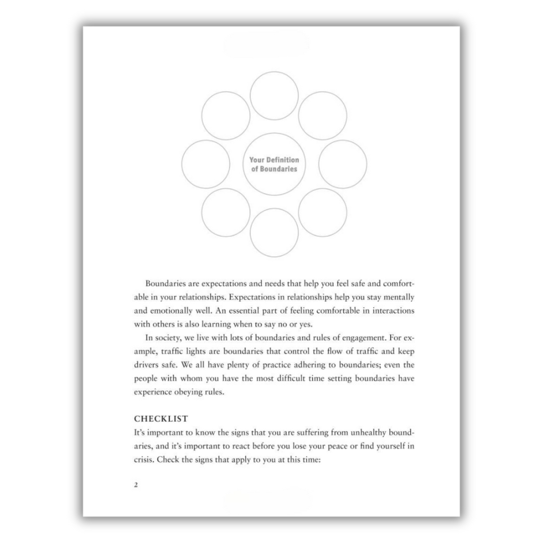 The Set Boundaries Workbook by Nedra Glover Tawwab (Spiral Bound