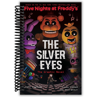 Front Cover of The Silver Eyes (Five Nights at Freddy's Graphic Novel #1) (Five Nights at Freddy's Graphic Novels)