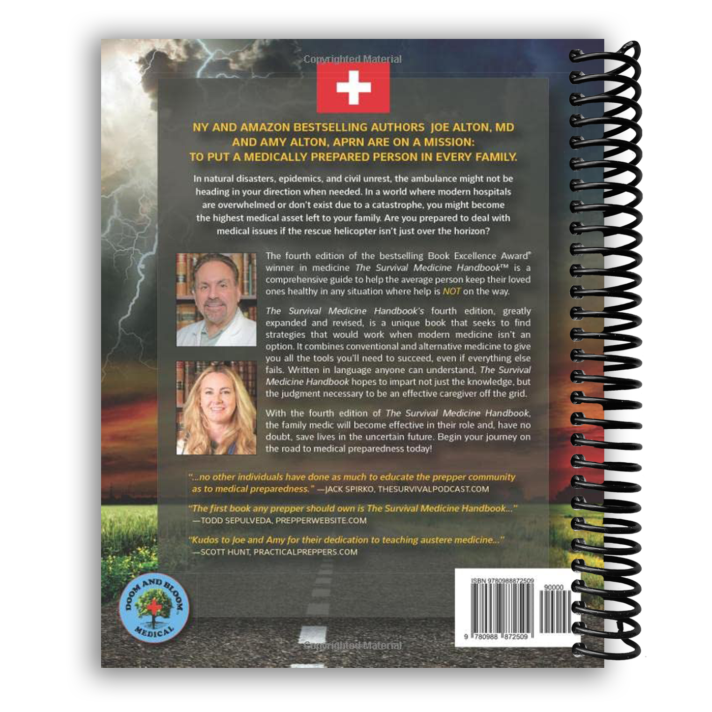 The Survival Medicine Handbook: The Essential Guide for When Help is NOT on the Way (Spiral Bound)