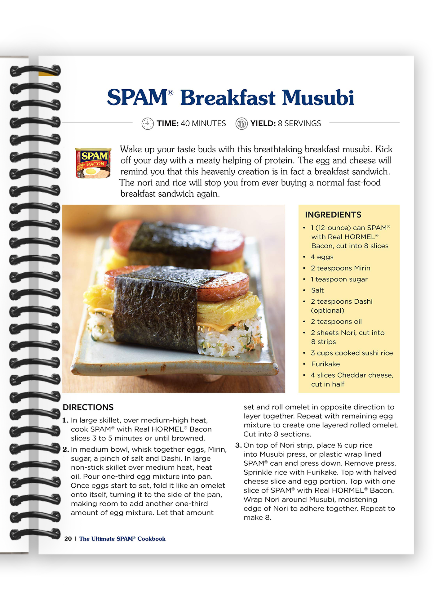 The Ultimate SPAM Cookbook: 100+ Quick and Delicious Recipes from Traditional to Gourmet (Spiral Bound)