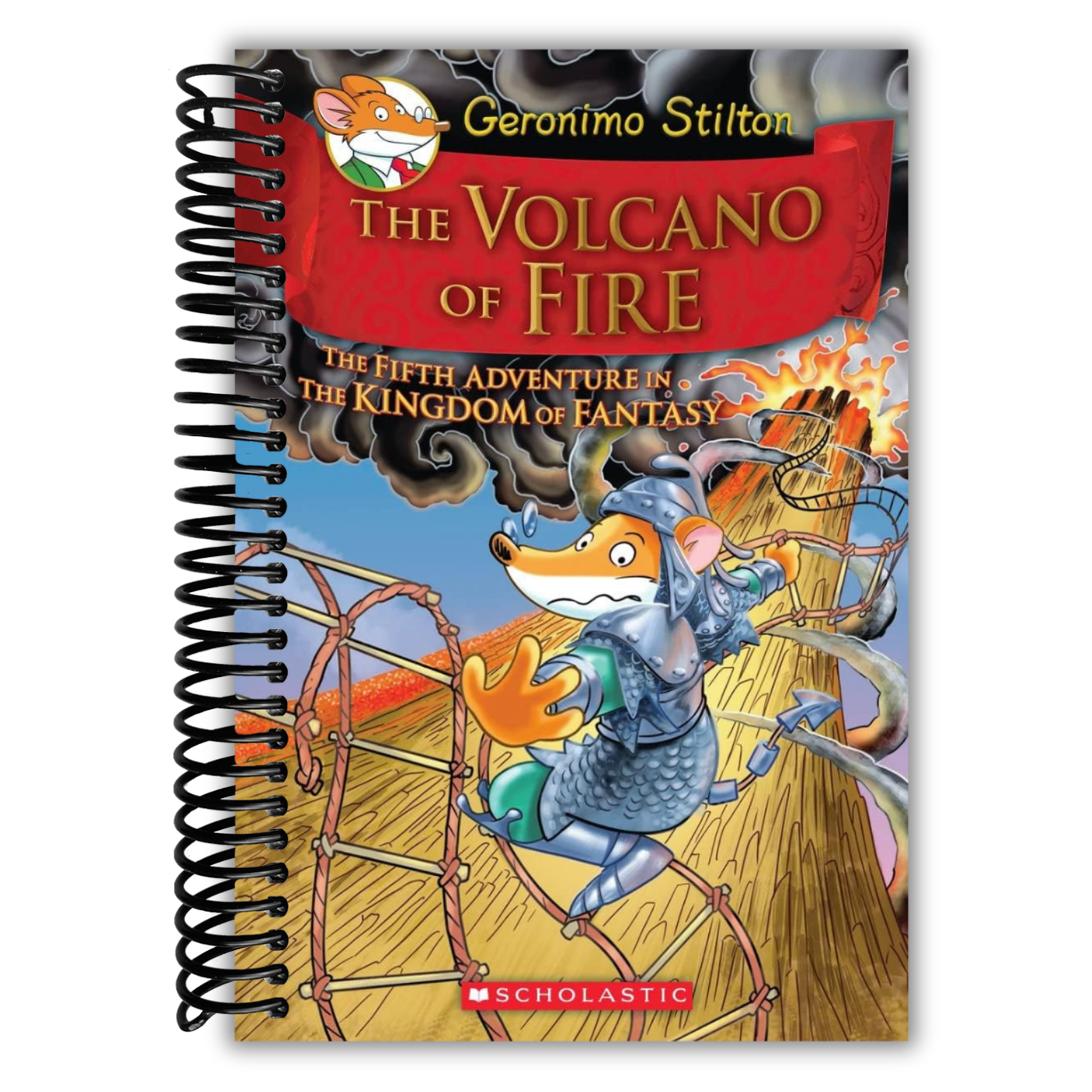 The Volcano of Fire (Geronimo Stilton and the Kingdom of Fantasy #5)