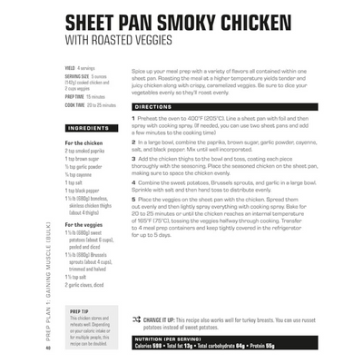 Sheet Pan Smoky Chicken with Roasted Veggies