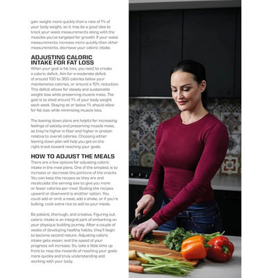 Adjusting Caloric Intake for Fat Loss & How to Adjust the Meals