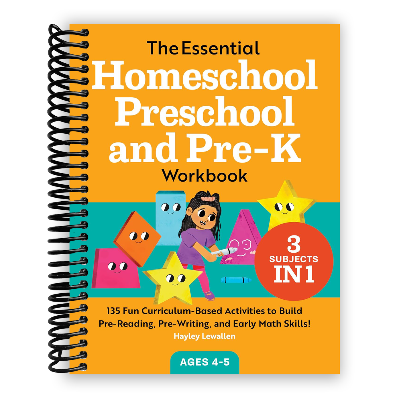Front Cover of The Essential Homeschool Preschool and Pre-K Workbook