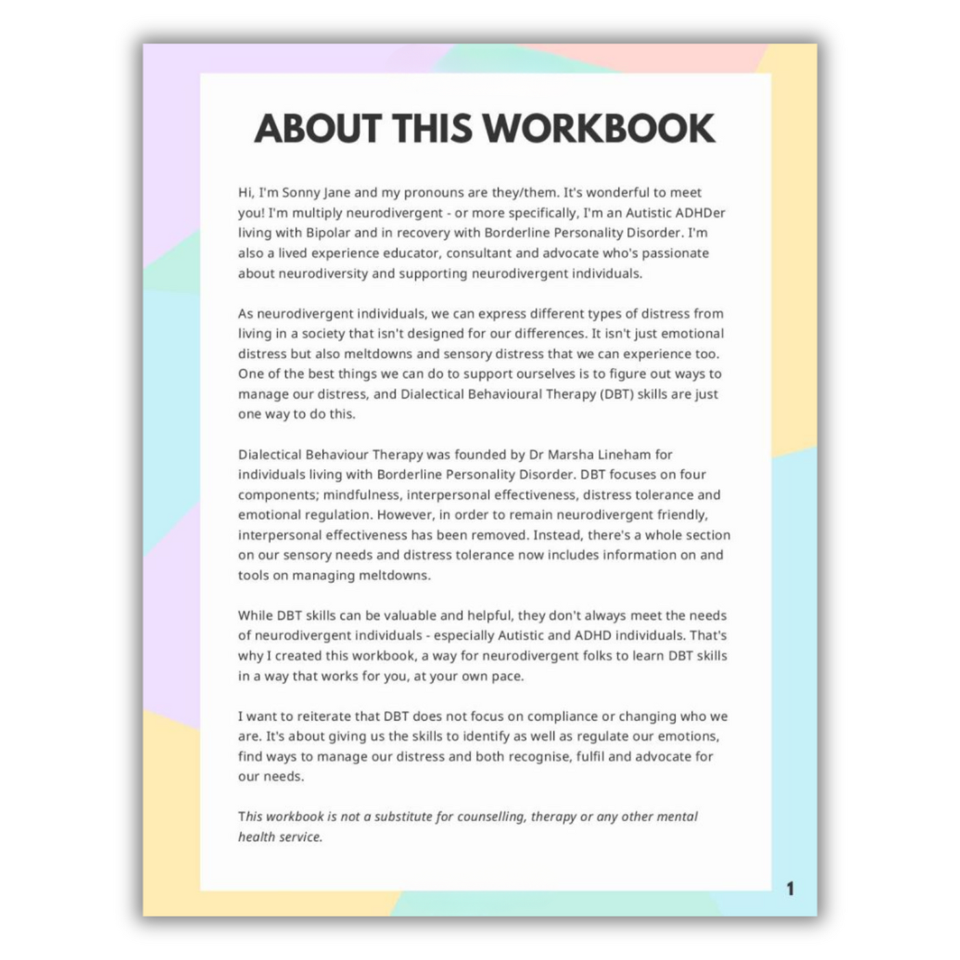 About this Workbook