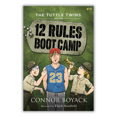 Tuttle Twins 12 Book Combo Pack – Includes The First Twelve Books By Conner Boyack And Illustrated by Elijah Stanfield – Libertas Institute
