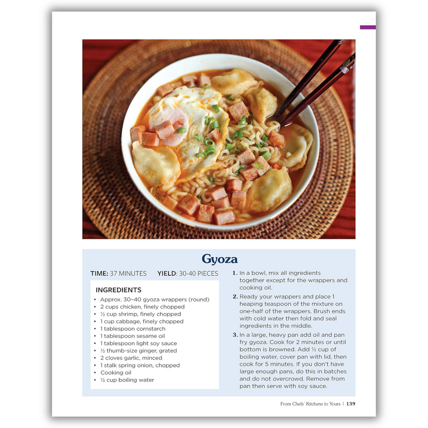 inside page of 
The Ultimate SPAM Cookbook