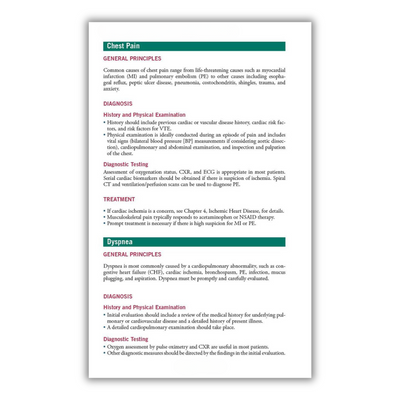 Chest Pain & Dyspnea