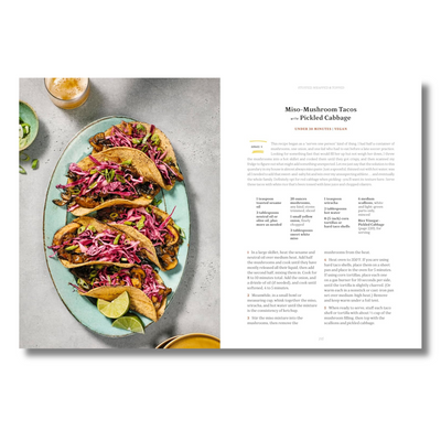 Miso-Mushroom Tacos with Pickled Cabbage