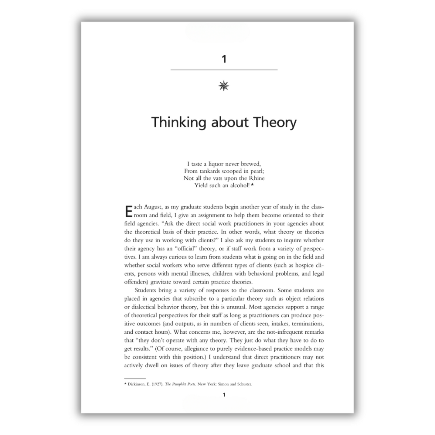 Thinking About Theory