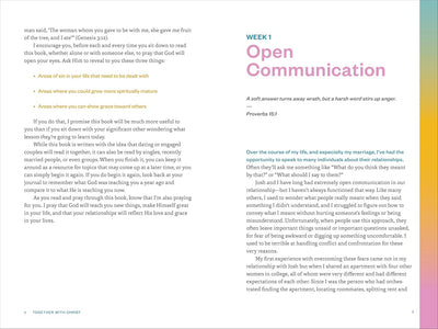 Week 1: Open Communication