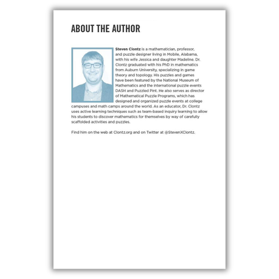 About the Author of Tricky Logic Puzzles for Adults: 130+ Difficult Puzzles to Challenge Your Brain (Spiral Bound)