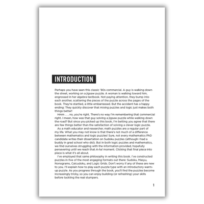 Introduction of Tricky Logic Puzzles for Adults: 130+ Difficult Puzzles to Challenge Your Brain (Spiral Bound)