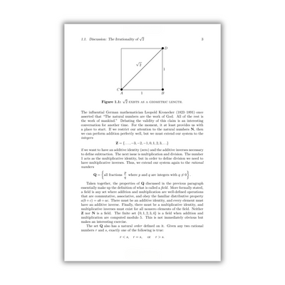 Page 3: The Irrationality of the square root of 2