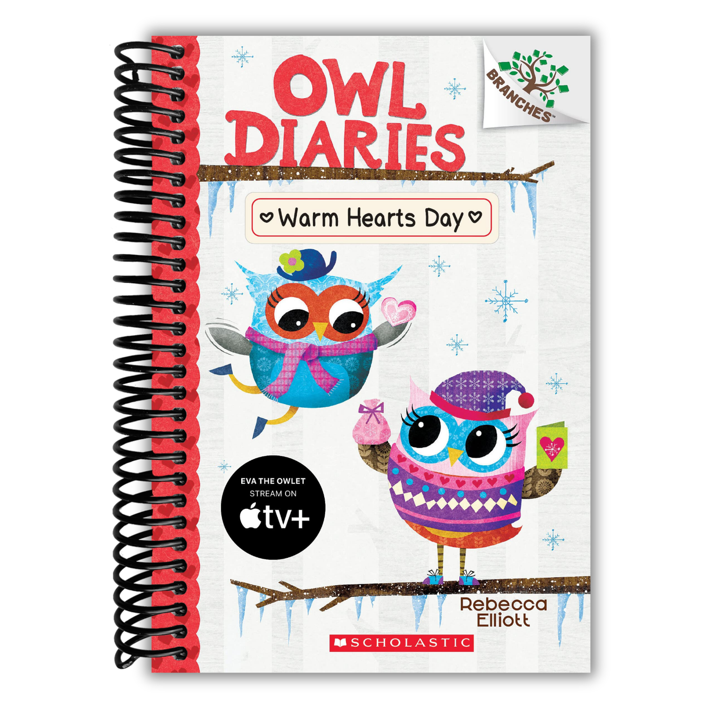 Warm Hearts Day: A Branches Book (Owl Diaries #5) (5)
