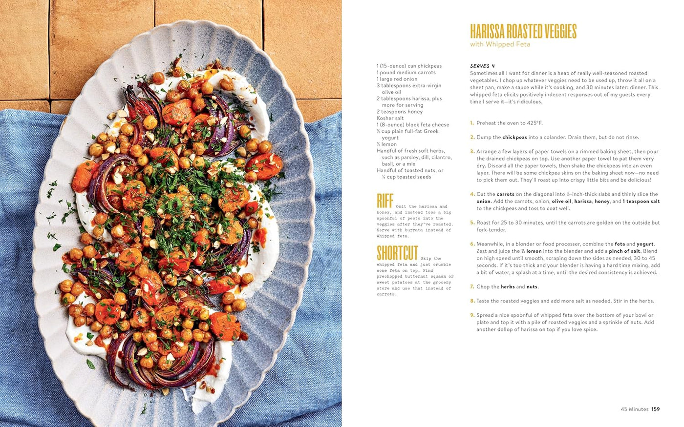 Page 159 (Hatissa Roasted Veggies)