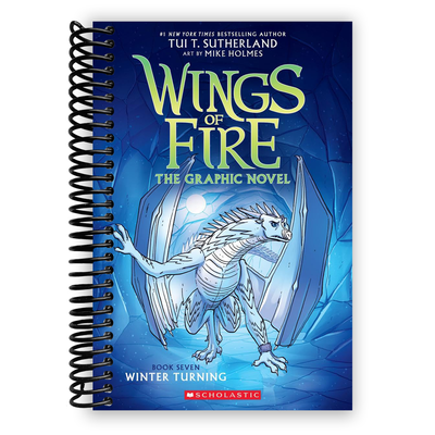 Front Cover of Winter Turning: Wings of Fire Series Graphic Novel #7