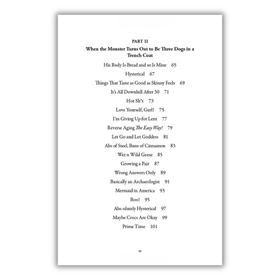 Table of Contents (Part 2)