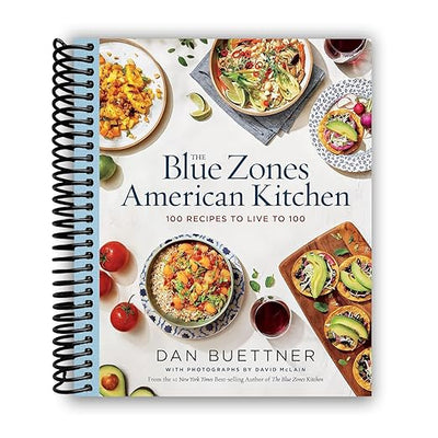 Front Cover of The Blue Zones American Kitchen