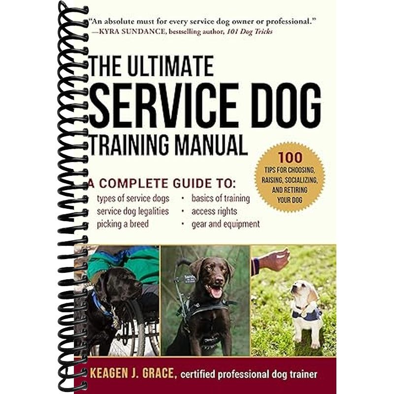 Ultimate Service Dog Training Manual Book Cover