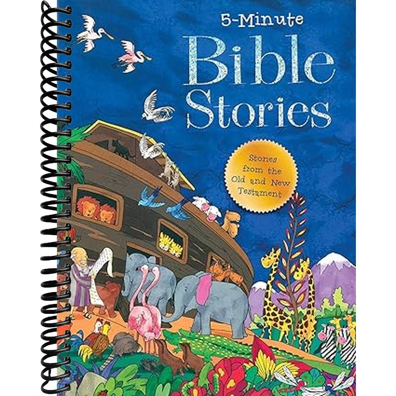 5 Minute Bible Stories Book Cover