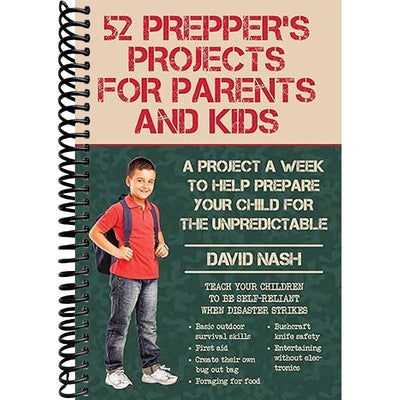 52 Prepper's Projects for Parents and Kids Book Cover